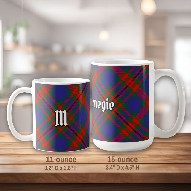 Klan Carnegie Tartan Kaffemugg (Skapare uppladdad)