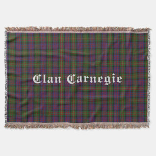 Klan Carnegie Tartan Throw Blanket Mysfilt