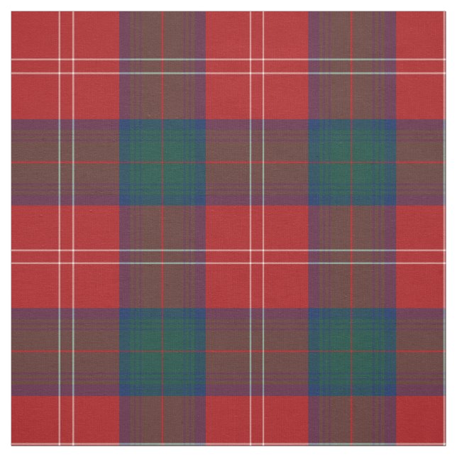Klan Chisholm Tartan Tyg (Provkarta)