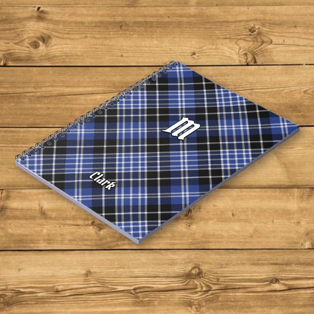 Klan Clark Tartan Anteckningsbok (Skapare uppladdad)