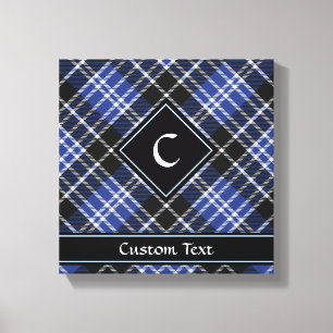 Klan Clark Tartan Canvastryck