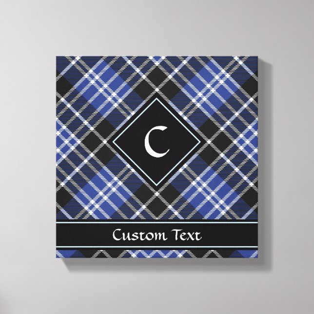 Klan Clark Tartan Canvastryck (Framsida)