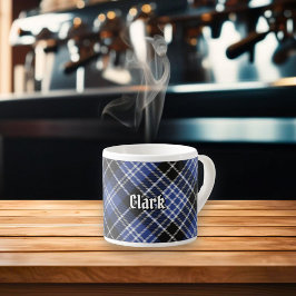 Klan Clark Tartan Espressomugg