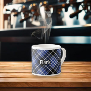 Klan Clark Tartan Espressomugg