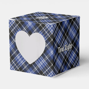 Klan Clark Tartan Favor Box Presentaskar