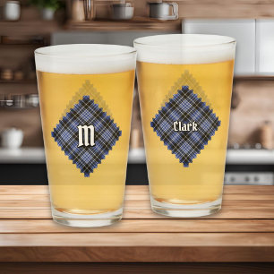 Klan Clark Tartan Glaskopp