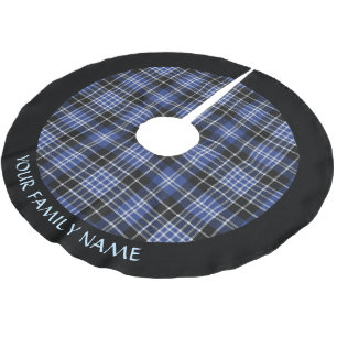Klan Clark Tartan Julgransmatta Borstad Polyester