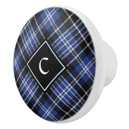 Klan Clark Tartan Knopp