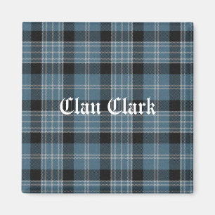 Klan Clark Tartan Magnet
