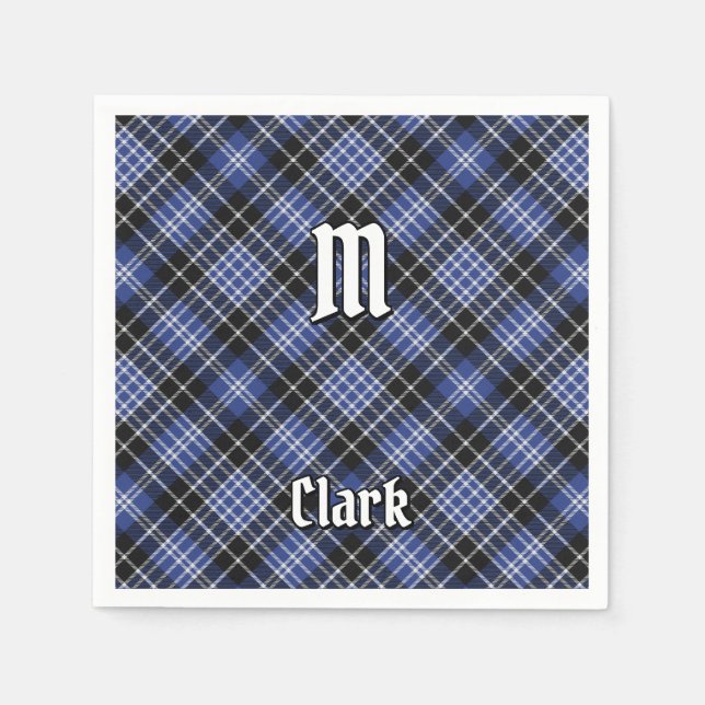Klan Clark Tartan Pappersservett (Framsidan)