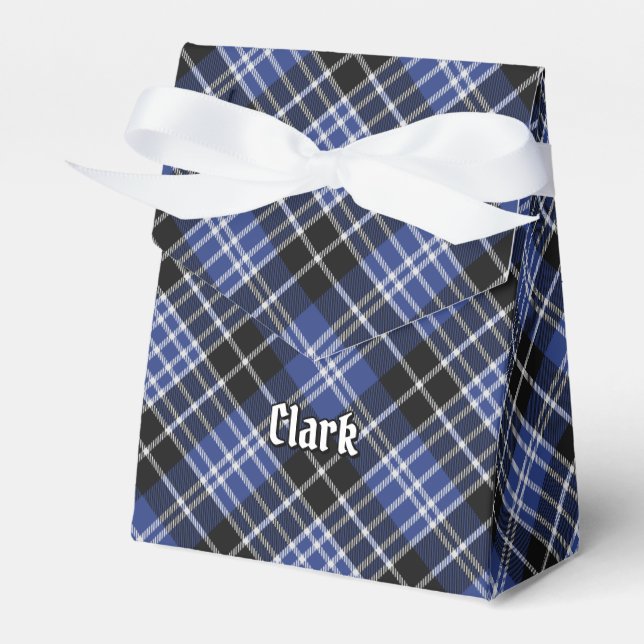Klan Clark Tartan Presentaskar (Framsidan Sidan)