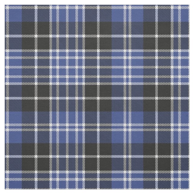 Klan Clark Tartan Tyg (Provkarta)