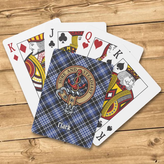 Klan Clark Vapensköld Casinokort (Skapare uppladdad)