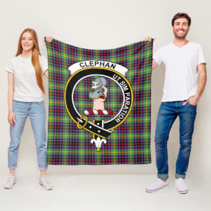 Klan Clephane Tartan Play Fleecefilt