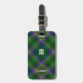 Klan Cockburn Tartan Bagagebricka