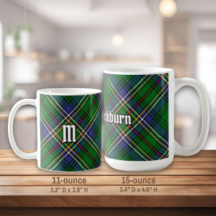 Klan Cockburn Tartan Kaffemugg