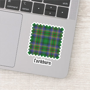 Klan Cockburn Tartan Klistermärken