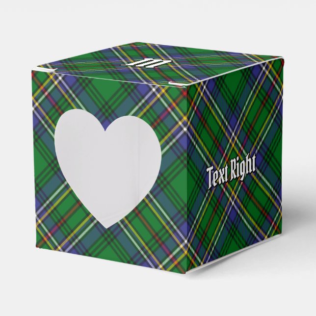 Klan Cockburn Tartan Presentaskar (Framsidan Sidan)