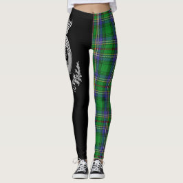 Klan Cockburn Vapensköld & Tartan Leggings