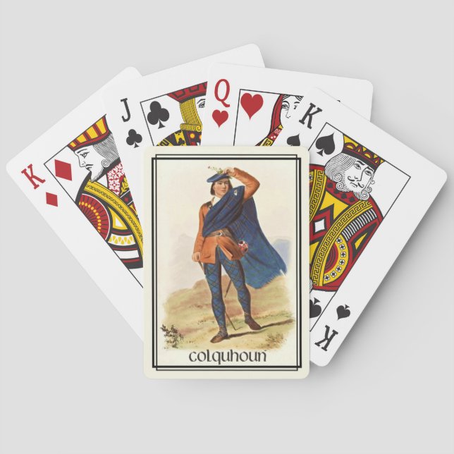 Klan Colquhoun Classic Scotland Casinokort (Baksidan)