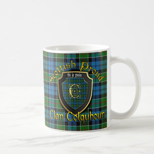 Klan Colquhoun Scottish Proud Kopp Mugg (Höger)