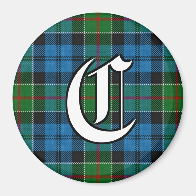 Klan Colquhoun Tartan Play-accenter Magnet (Framsidan)