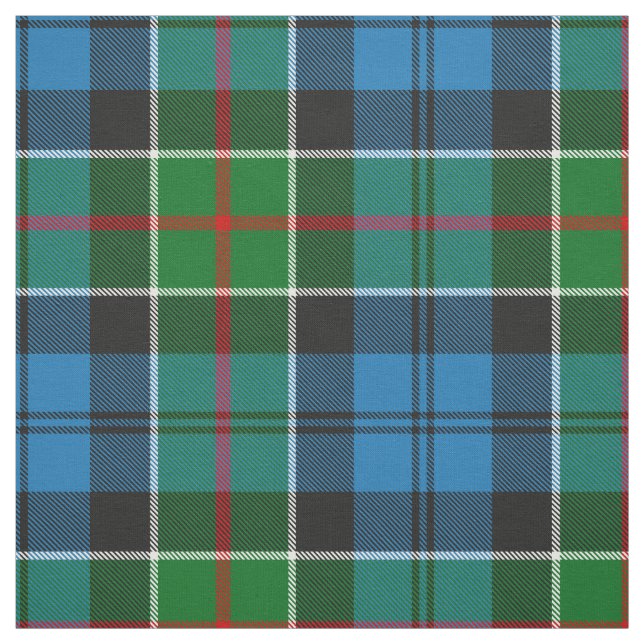 Klan Colquhoun Tartan Tyg (Provkarta)