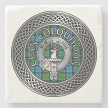 Klan Colquhoun Vapensköld & Tartan Knot