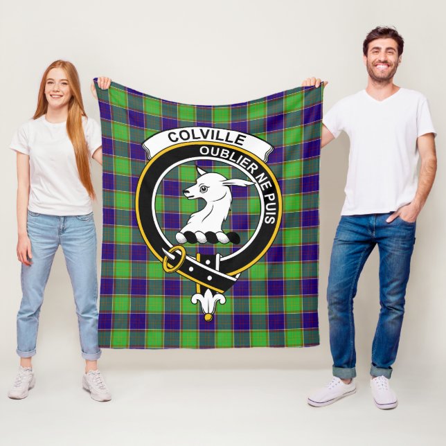 Klan Colville Tartan Play Fleecefilt (På plats)