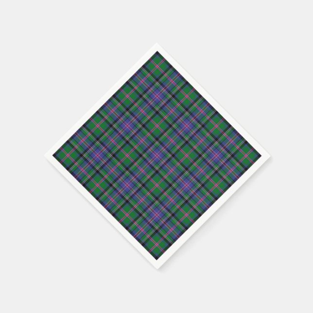 Klan Cooper Tartan Play Pappersservett (Hörn)