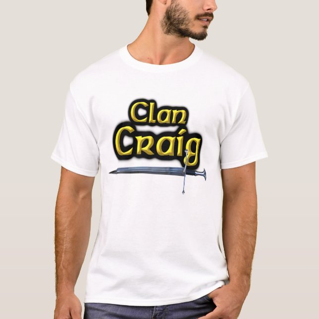 Klan Craig Inspired Scottish T-shirt (Framsida)