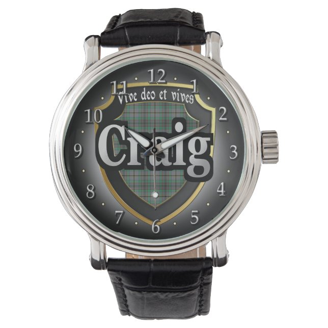 Klan Craig Scotland Firande Watch Armbandsur (Framsida)