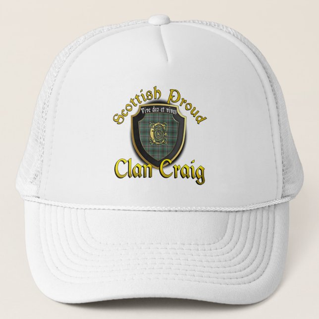 Klan Craig Scottish Dynasty Cap Truckerkeps (Framsida)