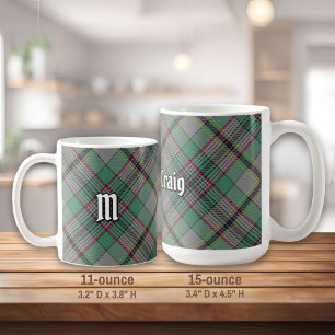 Klan Craig Tartan Coffee Mugg