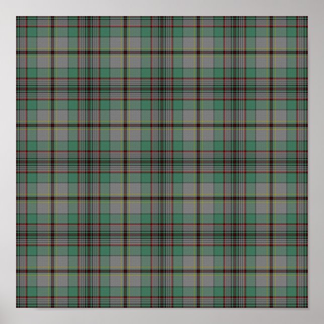 Klan Craig Tartan - Digital Download Poster (Framsidan)