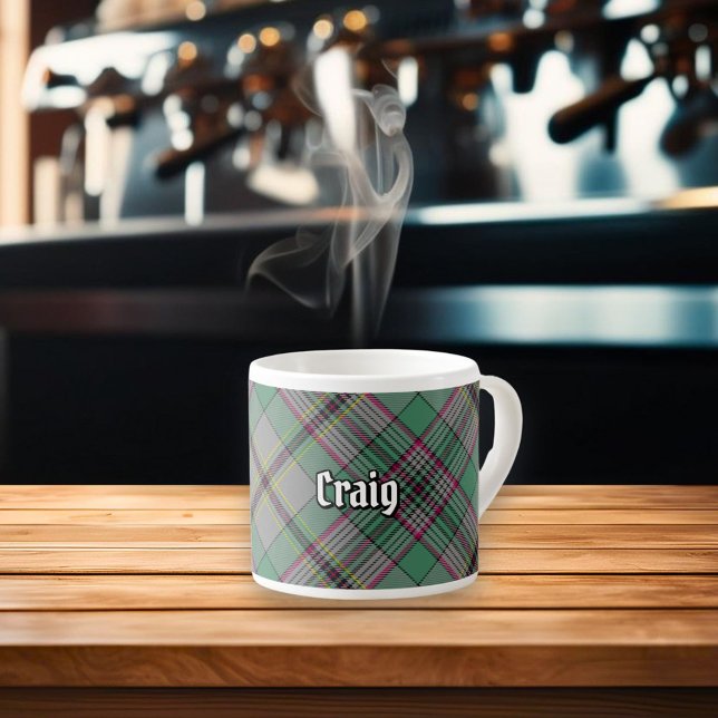 Klan Craig Tartan Espresso Kopp Espressomugg (Skapare uppladdad)