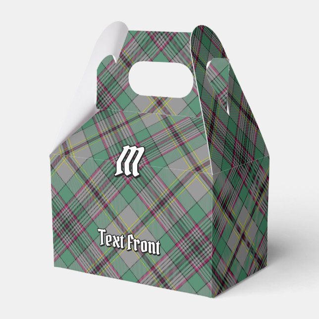 Klan Craig Tartan Favor Box Presentaskar (Framsidan Sidan)