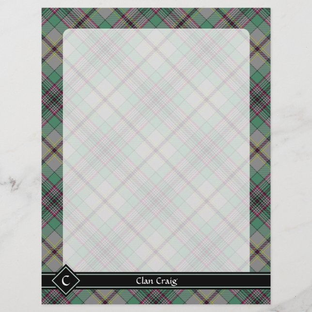 Klan Craig Tartan Flyer (Framsidan)