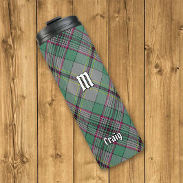 Klan Craig Tartan Thermal Tumbler
