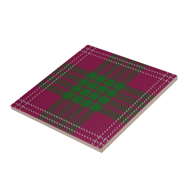 Klan Crawford Scottish Expressions Tartan Kakelplatta (Sidan)
