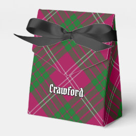 Klan Crawford Tartan Favor Box Presentaskar