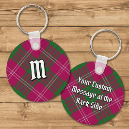 Klan Crawford Tartan Keychain Nyckelring