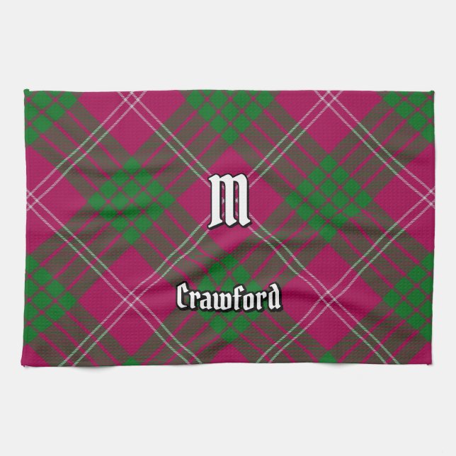 Klan Crawford Tartan Kitchen Towel Kökshandduk (Horisontell)