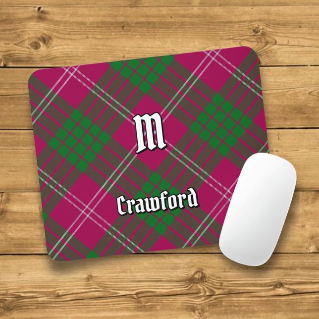 Klan Crawford Tartan Mouse Pad Musmatta (Skapare uppladdad)