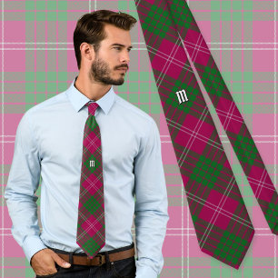 Klan Crawford Tartan Neck Tie Slips