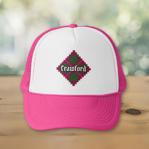 Klan Crawford Tartan Truckerkeps
