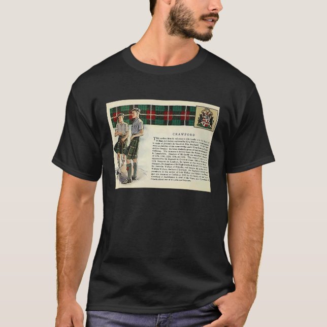 Klan Crawford Vintage T Shirt (Framsida)