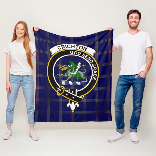 Klan Crichton Tartan Play Fleecefilt (På plats)