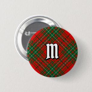 Klan Cumming Tartan Button Knapp