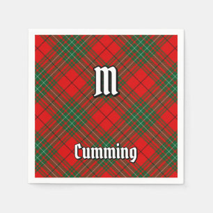 Klan Cumming Tartan Pappersservett